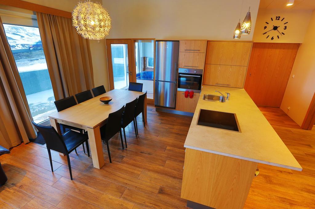 Hrimland Cottages آكيورِيْري المظهر الخارجي الصورة