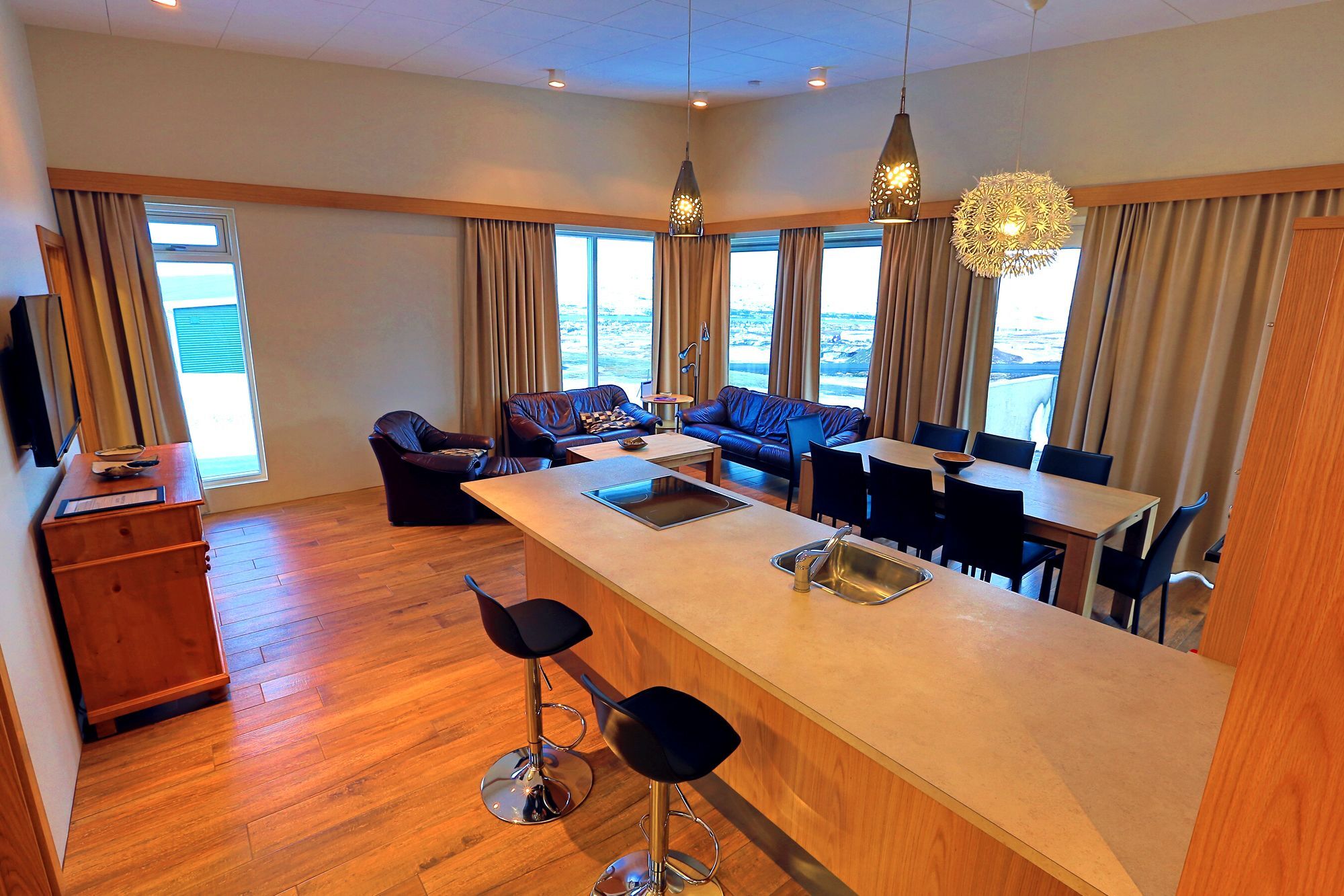 Hrimland Cottages آكيورِيْري المظهر الخارجي الصورة